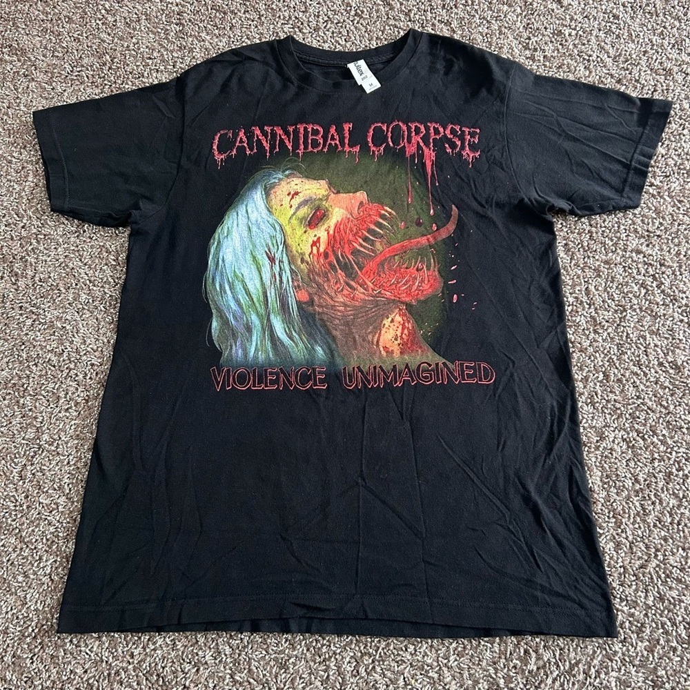 Tultex Black Graphic Tee